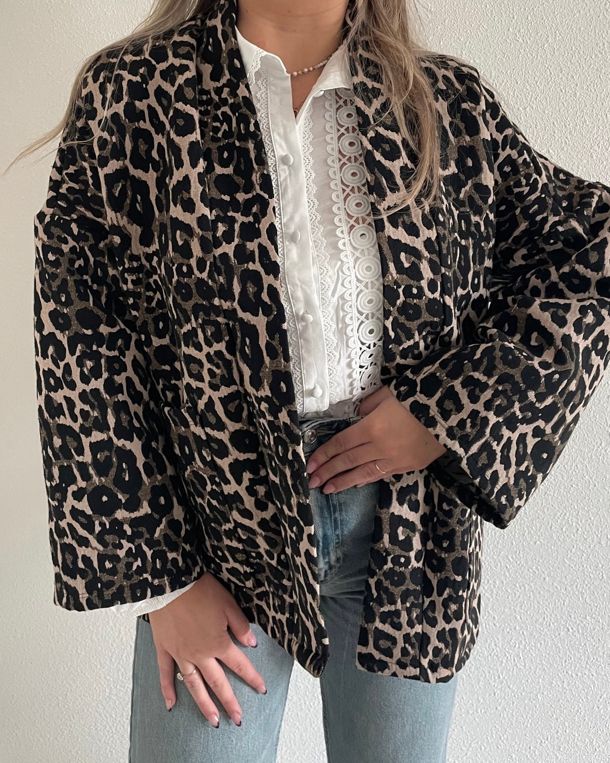 “Leopard love” jacket