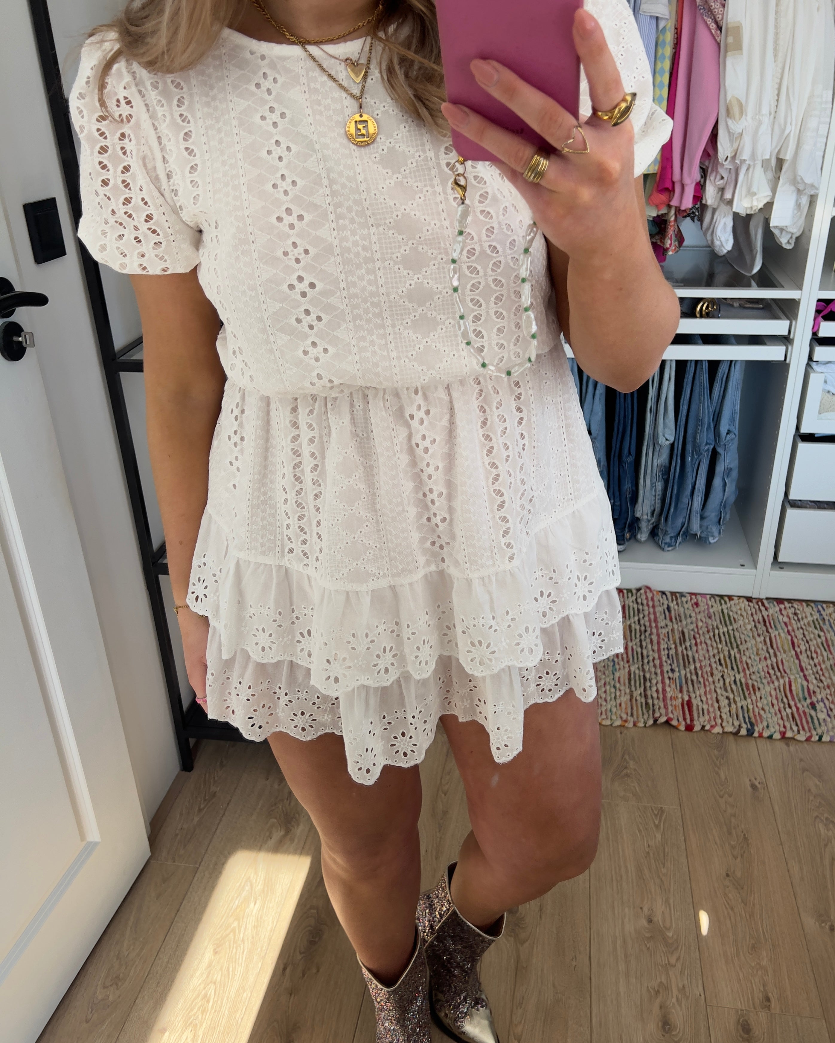 “Love & Lemons” dress white