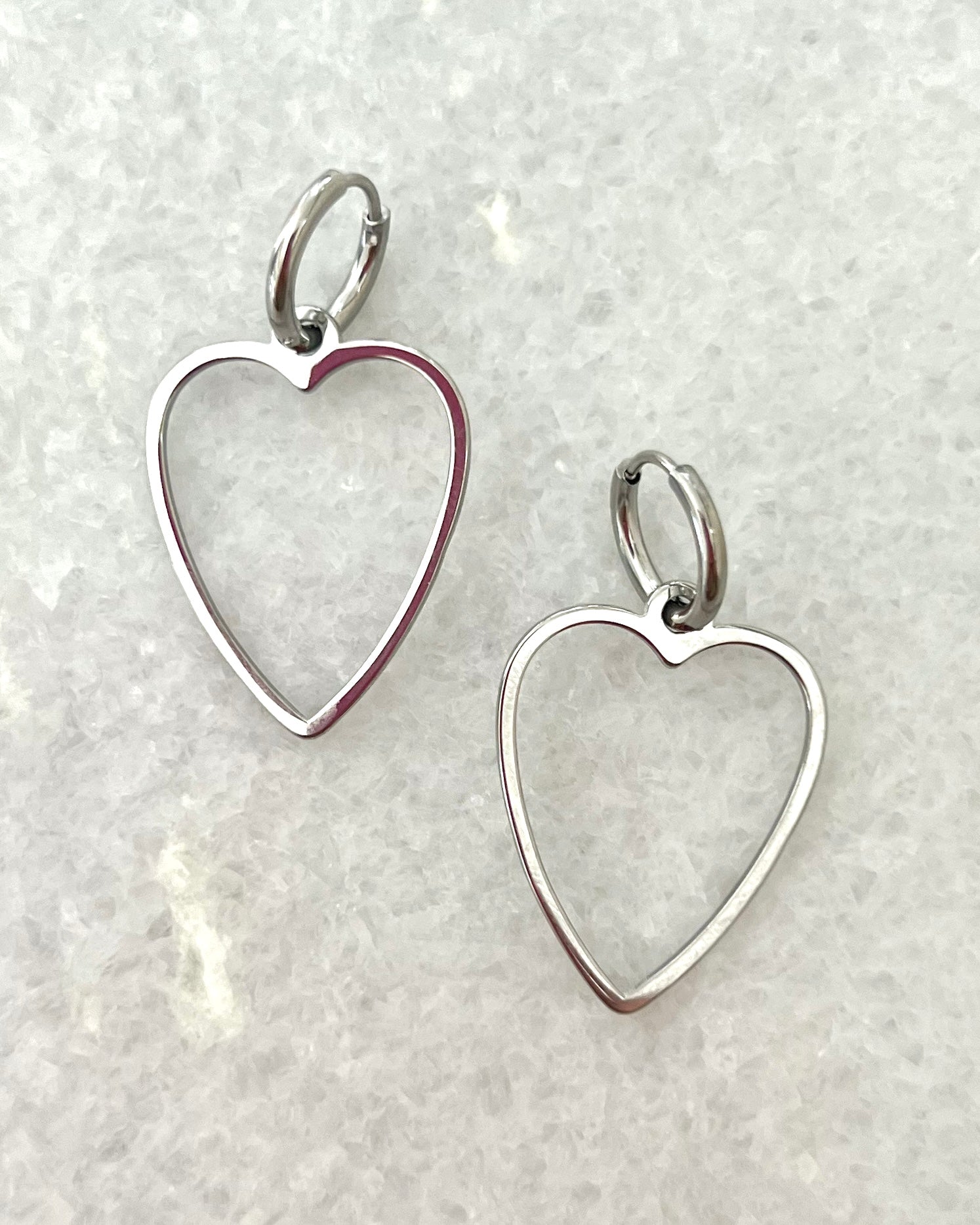 "FOREVER TOGETHER" EARRINGS SILVER