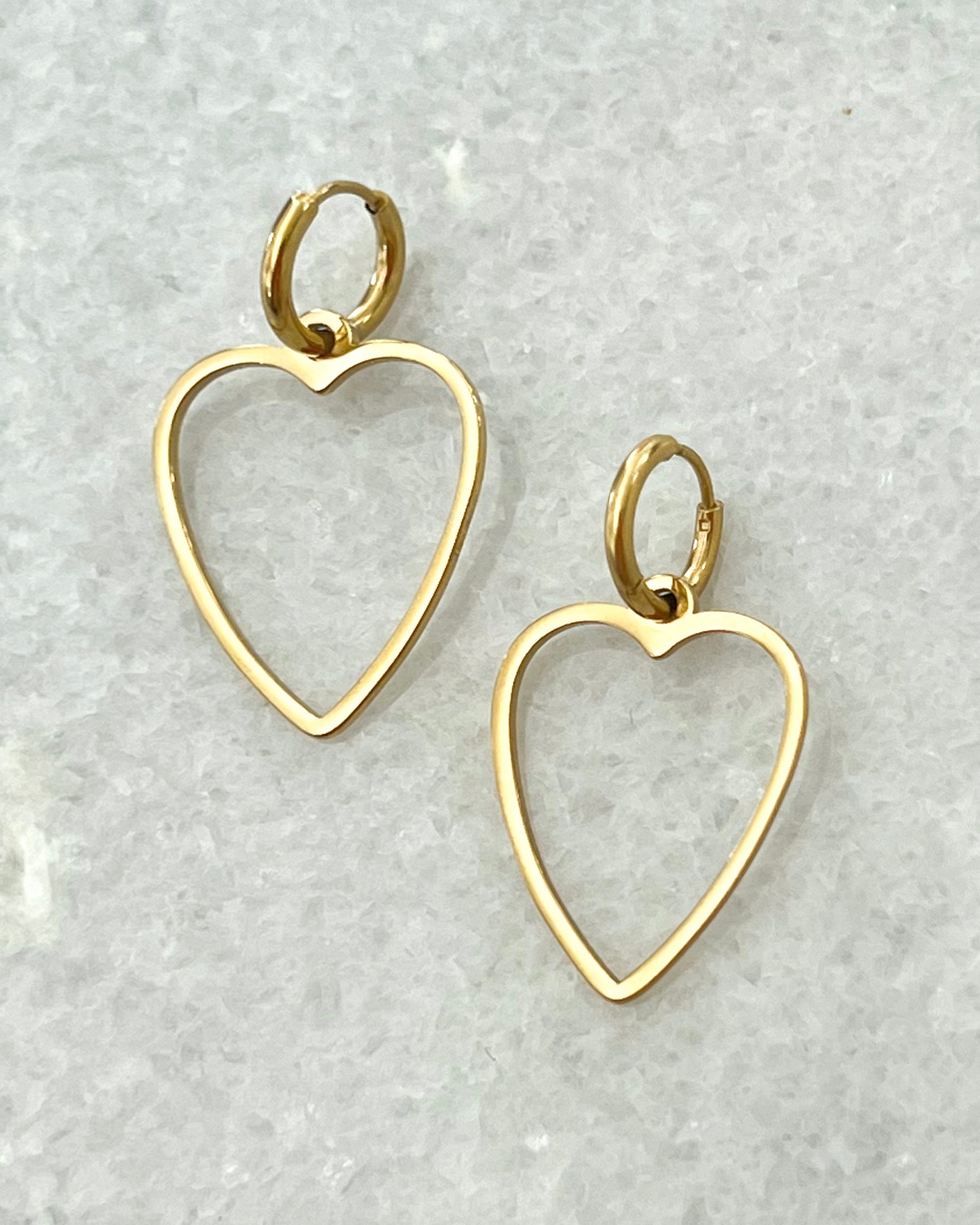 "FOREVER TOGETHER" EARRINGS GOLD